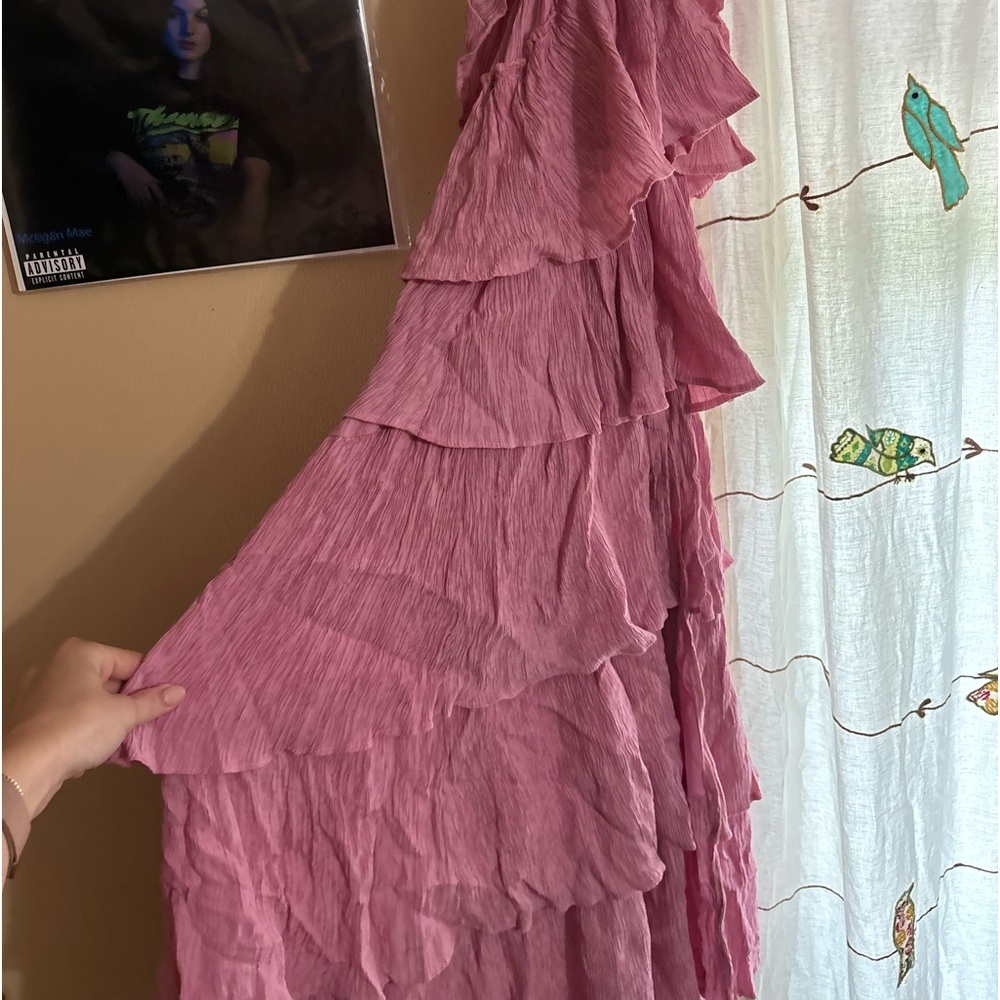 Ruffle dress- size small